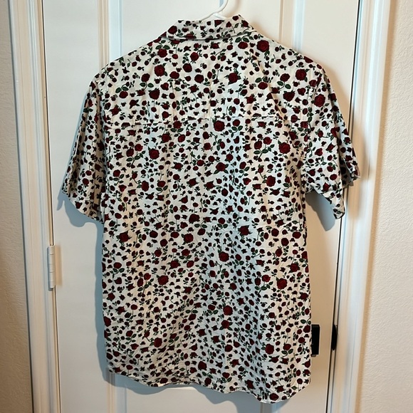 Mens Rose Collar Shirt - M - Picture 4 of 5